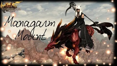 FFXIV 4.1 : Managarm Mount - New Recruit a Friend Mount! - Y