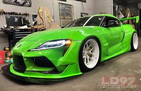 2020 Toyota Supra Rocks Rocket Bunny V1.5 Kit With Huge Wing