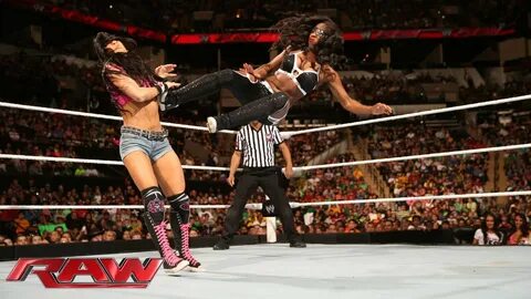 The Funkadactyls vs. AJ Lee & Tamina: Raw, March 17, 2014 - 