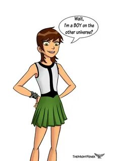 Young Jen 10 - Ben 10 Gender Bender by TheMightFenek on Devi