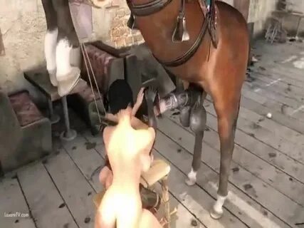 Порно Лара Крофт Horse