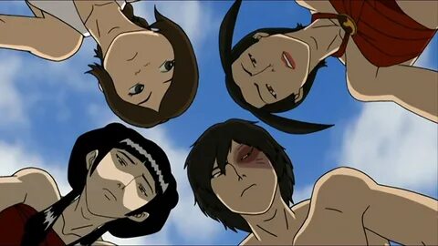 Zuko, Azula, Mai y Ty Lee: juegan a voley Avatar: La Leyenda