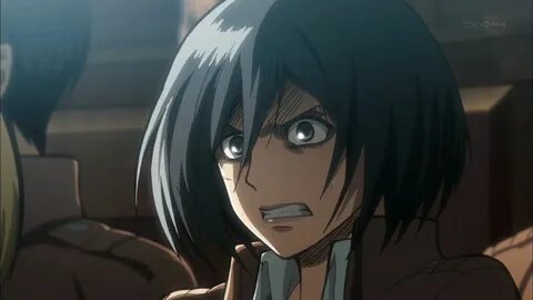 Angry Mikasa (1440 × 810) Anime, Kyojin, Shingeky