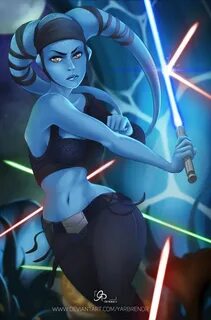 Aayla Secura by https://www.deviantart.com/yarbrenor on @Dev