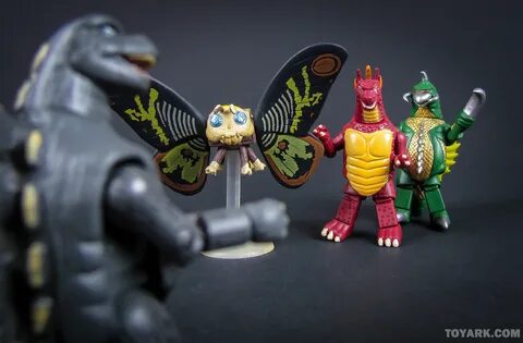 Godzilla Classic Minimates Series 1 Toyark Photo Shoot - The