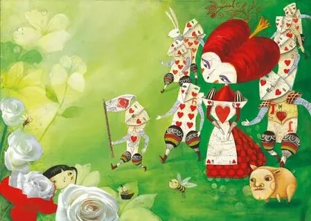 AliceManiA: Glenda Sburelin Painting the roses red, Picture 