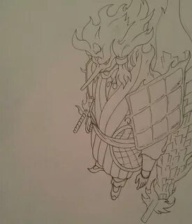 Drawing: Madara Uchiha's Perfect Susanoo! Anime Amino