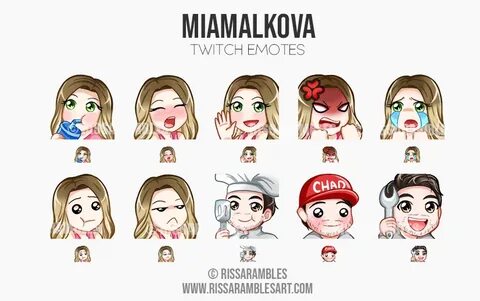 custom-twitch-anime-girl-emotes-miamalkova Rissa Rambles - D