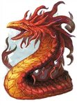 Огненная змея Fire snake / Бестиарий D&D 5 / Monster manual