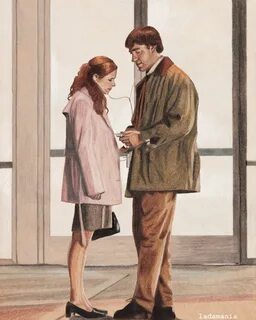 Jim & Pam of The Office, colored pencil series by... - Ladad