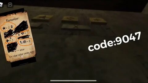 The code for the new roblox horror game (EVELYN) - YouTube