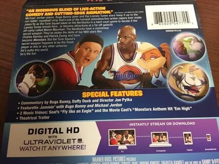 SPACE JAM Blu-ray SteelBook - Michael Jordan Looney Tunes Hi