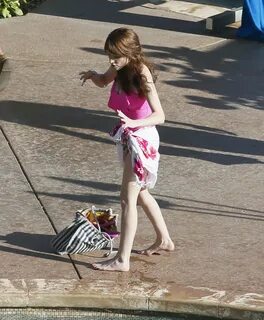 ANNA KENDRICK in Swimsuit on the Set of Mike and Dave Need W