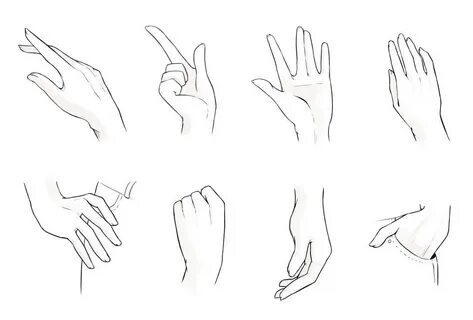 Hands Drawing Reference and Sketches for Artists