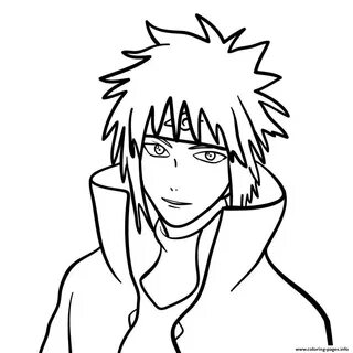 Minato Namikaze Coloring Pages Mclarenweightliftingenquiry