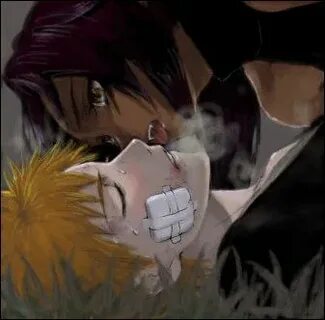 Ichigo x Yoruichi Bleach anime ichigo, Bleach anime art, Ble