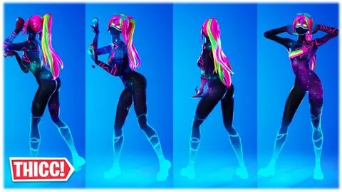 THICC "GALAXIA" SKIN SHOWCASED WITH LEGENDARY DANCE EMOTES 🍑