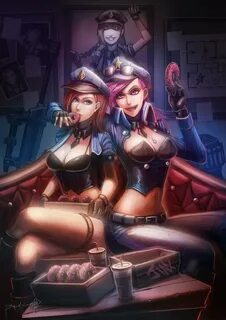 Caitlyn, Vi and Jinx Wallpapers & Fan Arts League Of Legends