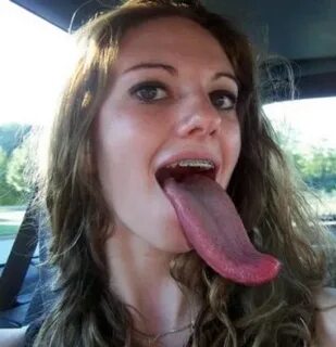 Longest Tongue in the World and Still In Braces - Funny - Fa