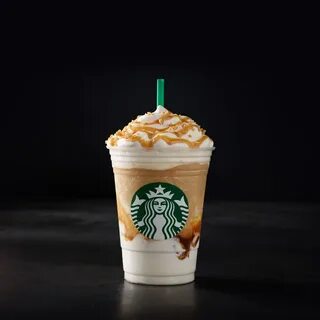 Caramel Ribbon Crunch Frappuccino ® Starbucks drinks, Starbu