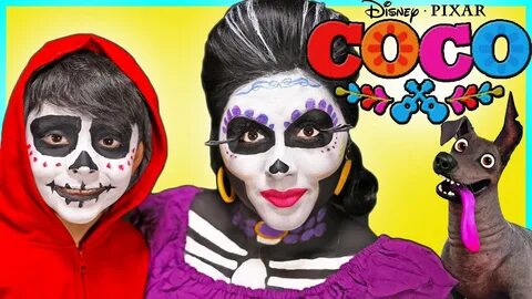 Disney Pixar Coco Imelda Makeup Tutorial Makeover Miguel Dis