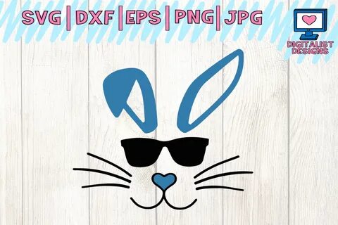 Easter SVG Bunny Sunglasses SVG (70284) SVGs Design Bundles 