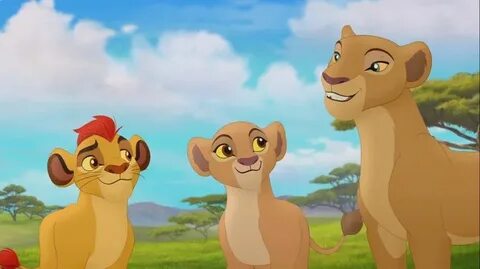Kion, Kiara and Nala- The lion guard