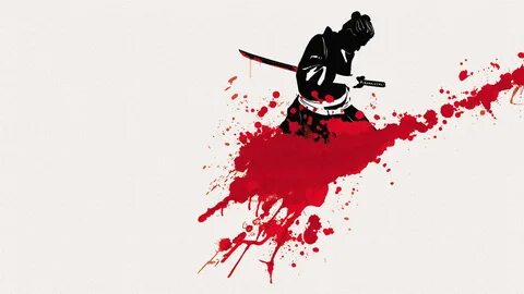 Обои катана, фон, самурай, мужчина, меч на рабочий стол
