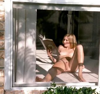 naked in front of window - VoyeurPapa