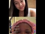 Malu And Peaches On Instagram Live - YouTube