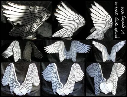 Fursuit Wings Mock-up by Swandog -- Fur Affinity dot net