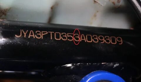 Where is the serial number on a dirt bike Is This Bike Stole