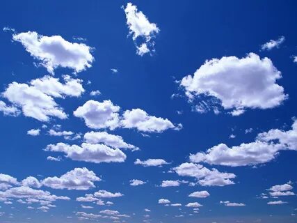Free photo: Cloudy sky - Blue, Bright, Clear - Free Download
