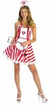 Newest red and white halloween costume Sale OFF - 52