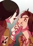 Mikasa x Sasha Attack on Titan Anime Amino
