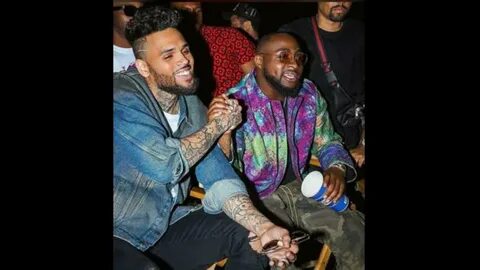 Davido Hosts Chris Brown On His Blow My Mind Release Party. 