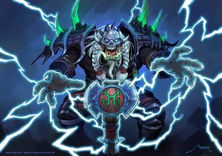 скачать обои воин орки Wow орда World Of Warcraft шаман - Mo