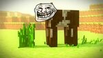 Minecraft: Trolling Cows (Minecraft Short) - YouTube