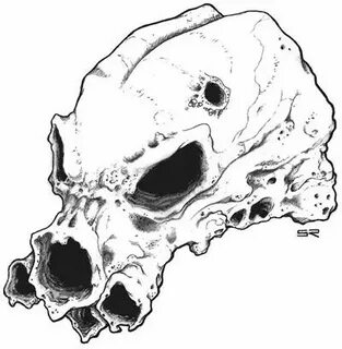 An Illthid (Mind Flayer) skull. These are highly sought afte