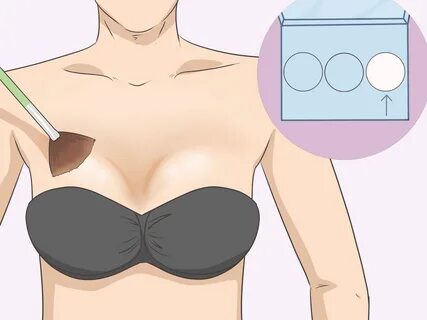 How to tape small boobs cleavage