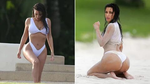 Kim Kardashian luce sus curvas en México Shows El Gordo y La
