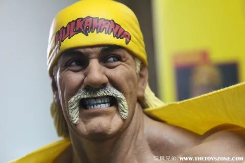 玩 具 報 告 Storm Collectibles -Hulk Hogan Hulkamania"禿 鷹"賀 根 1/