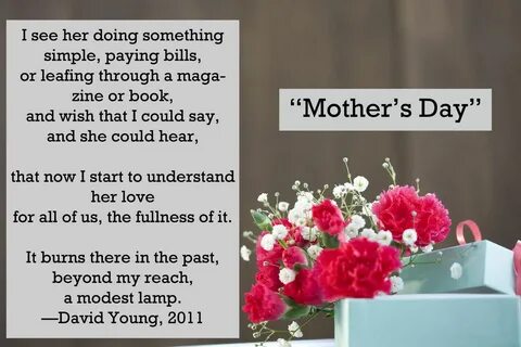 Mother's Day Poems: Sweet Sayings For Your Mom's Card Happy 