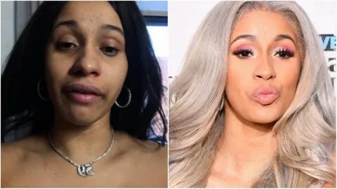 Celebrities Without Makeup Cardi B - Stars! They're just lik
