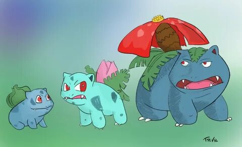 Trevor McCandless: Day 1- Bulbasaur, Ivysaur,Venusaur