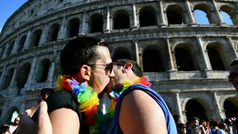 Gay pride colours Rome despite Italy's lurch to the right