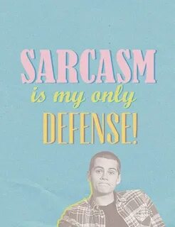 Sarcasm Stiles Stilinski Quotes. QuotesGram