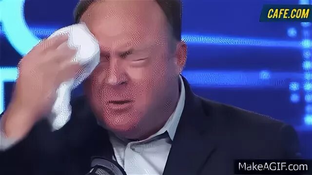 Alex Jones Is Pissed on Make a GIF