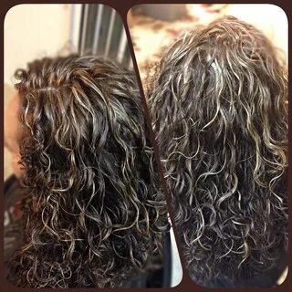 Natural Blonde Highlights On Brown Curly Hair