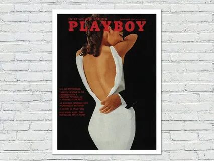 November 1967 Vintage Magazine Art Playboy Cover Print Wall 